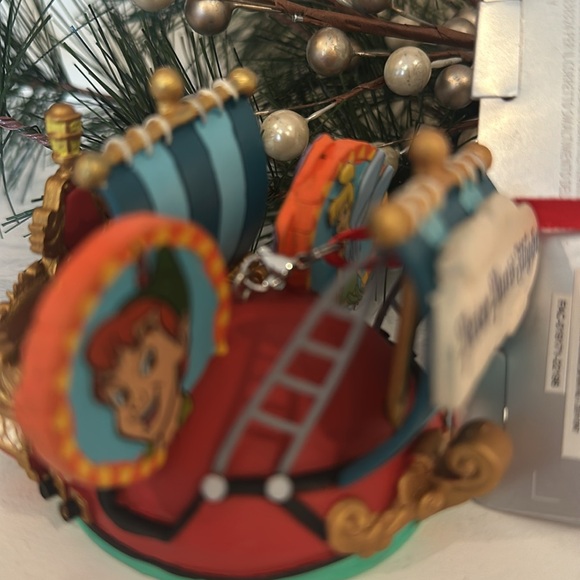 Disney Sketchbook Peter Pans Flight Ear Hat Ornament Peter Pan Christmas NWT - Picture 7 of 7